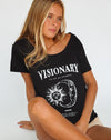 Polera Visionary - Negra