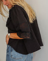 Blusa Magnolia - Negra