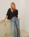 Blusa Magnolia - Negra